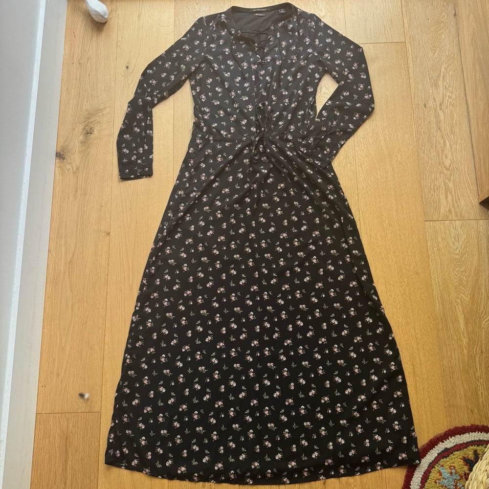 Maison Scotch - Scotch & Soda Boudoir Floral Maxi Dress, long sleeves- 2 - Picture 14 of 15